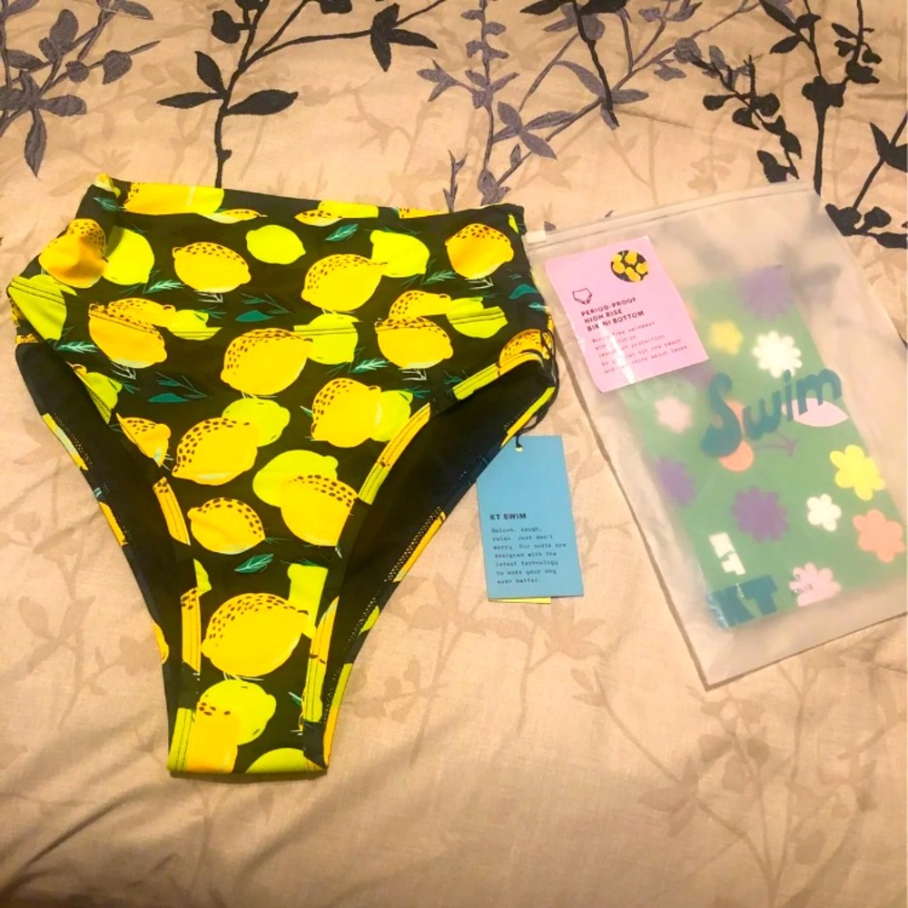 KT high rise period proof bikini bottoms